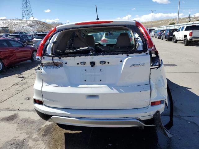 5J6RM4H54GL052690 - 2016 HONDA CR-V EX WHITE photo 6