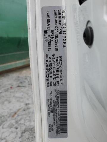 ZFBHRFAB5M6T17399 - 2021 RAM PROMASTER 白色 照片 13