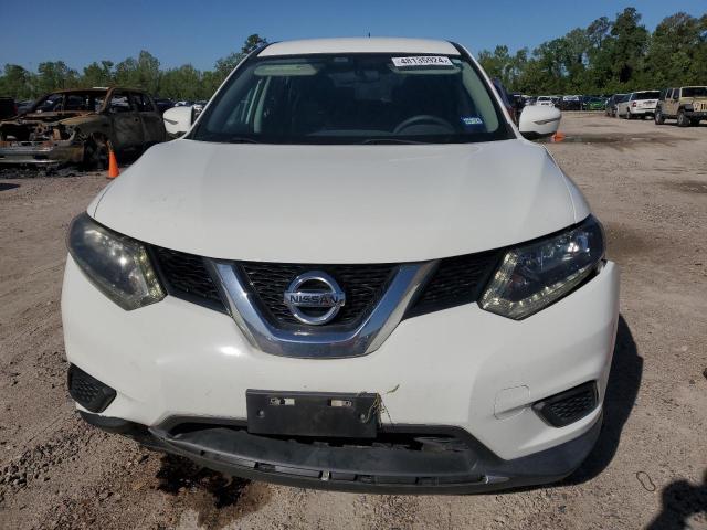 5N1AT2ML4FC913648 - 2015 NISSAN ROGUE S WHITE photo 5