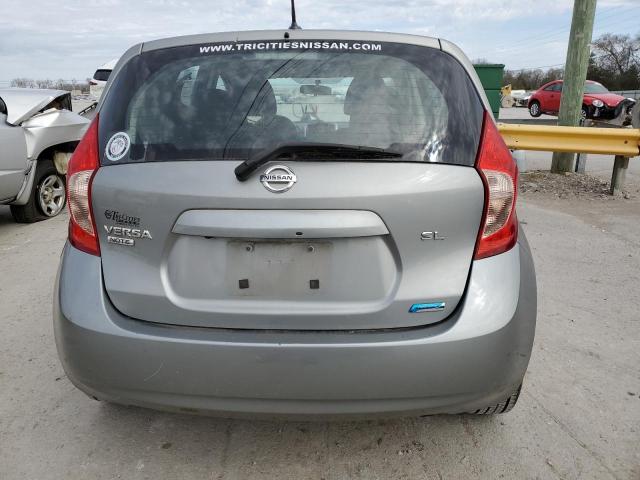 3N1CE2CP5FL431404 - 2015 NISSAN VERSA NOTE S GRAY photo 6