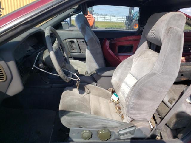 JT2MA70J8H0034367 - 1987 TOYOTA SUPRA SPORT ROOF 勃艮第红 照片 7