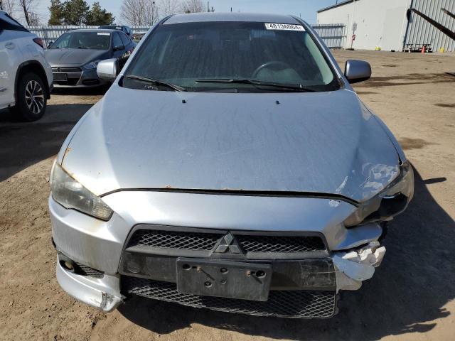 JA32U1FU8AU602893 - 2010 MITSUBISHI LANCER DE SILVER photo 5