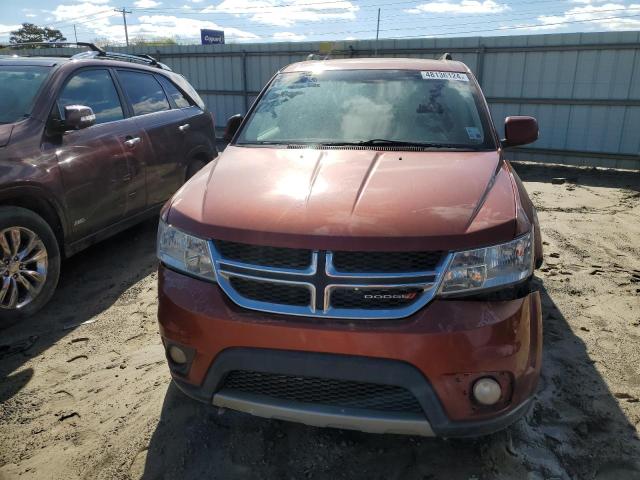 3C4PDCBBXET292110 - 2014 DODGE JOURNEY SXT ORANGE photo 5