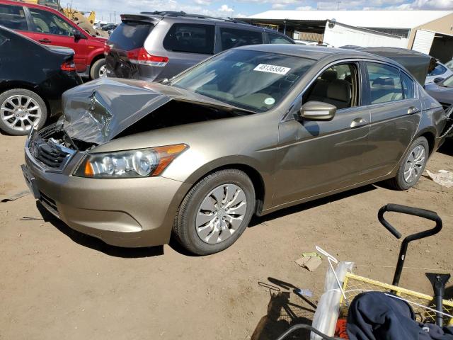 1HGCP26349A031430 - 2009 HONDA ACCORD LX GOLD photo 1