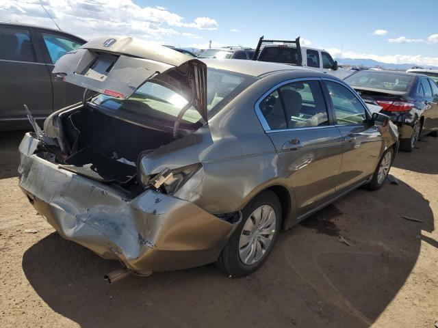 1HGCP26349A031430 - 2009 HONDA ACCORD LX GOLD photo 3