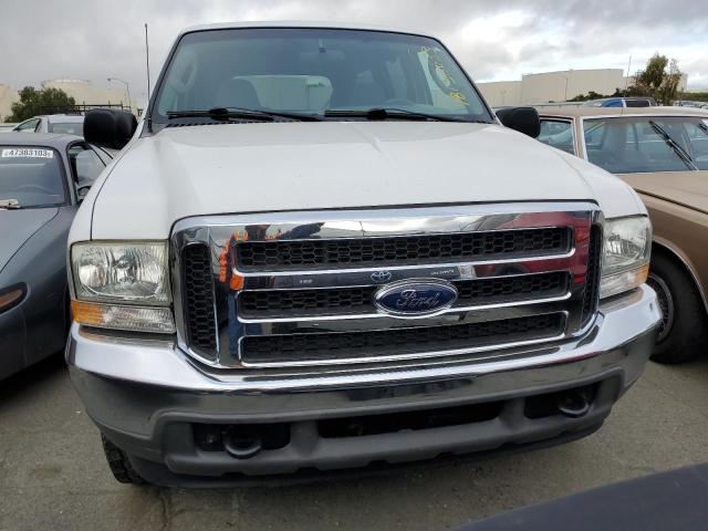 1FMNU41S13EA80624 - 2003 FORD EXCURSION XLT WHITE photo 5