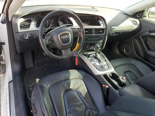 WAUDK78T09A034608 - 2009 AUDI A5 QUATTRO WHITE photo 8