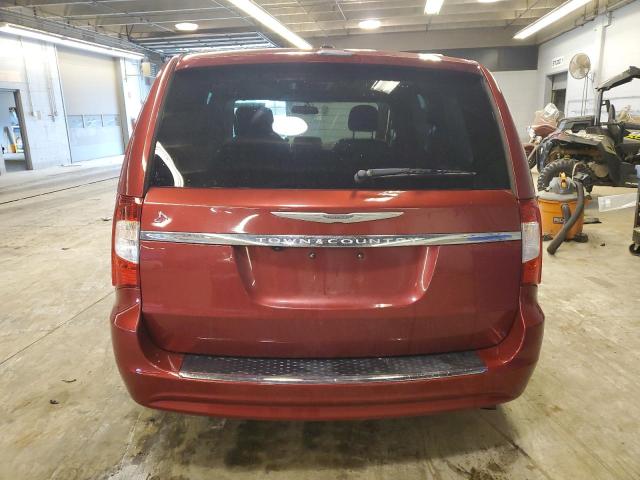 2C4RC1BG5FR525083 - 2015 CHRYSLER TOWN & COU TOURING MAROON photo 6