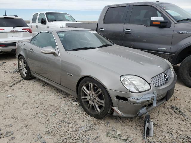 WDBKK49FX4F307324 - 2004 MERCEDES-BENZ SLK 230 KOMPRESSOR GRAY photo 4