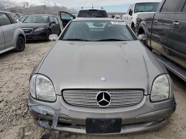 WDBKK49FX4F307324 - 2004 MERCEDES-BENZ SLK 230 KOMPRESSOR GRAY photo 5