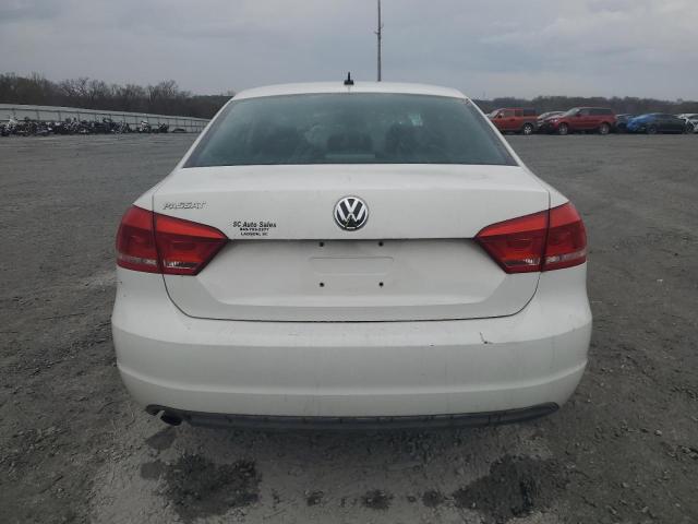 1VWAP7A3XDC038483 - 2013 VOLKSWAGEN PASSAT S WHITE photo 6