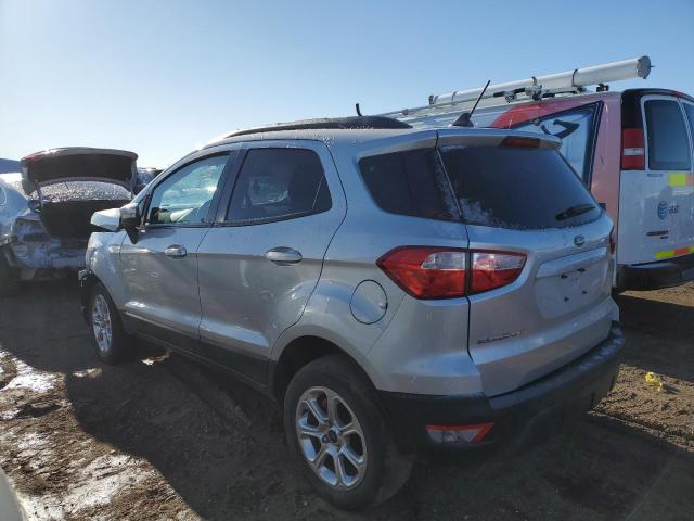 MAJ6P1UL7JC195293 - 2018 FORD ECOSPORT SE ვერცხლისფერი ფოტო 2