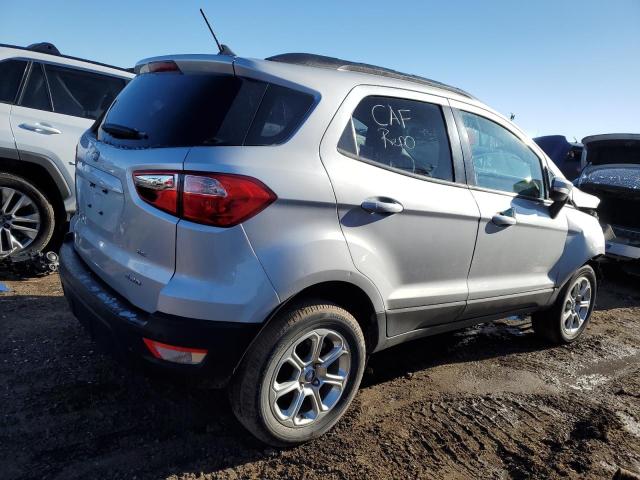 MAJ6P1UL7JC195293 - 2018 FORD ECOSPORT SE ვერცხლისფერი ფოტო 3