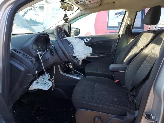 MAJ6P1UL7JC195293 - 2018 FORD ECOSPORT SE ვერცხლისფერი ფოტო 7
