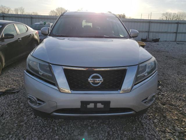 5N1AR2MM1EC614169 - 2014 NISSAN PATHFINDER S SILVER photo 5