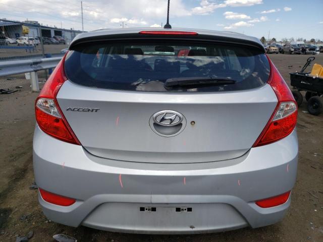 KMHCU5AE6HU301431 - 2017 HYUNDAI ACCENT SPORT SILVER photo 6