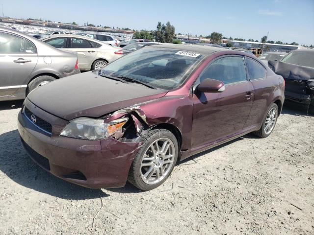 JTKDE177250014042 - 2005 TOYOTA SCION TC PURPLE photo 1