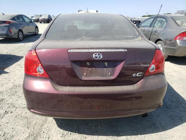 JTKDE177250014042 - 2005 TOYOTA SCION TC PURPLE photo 6