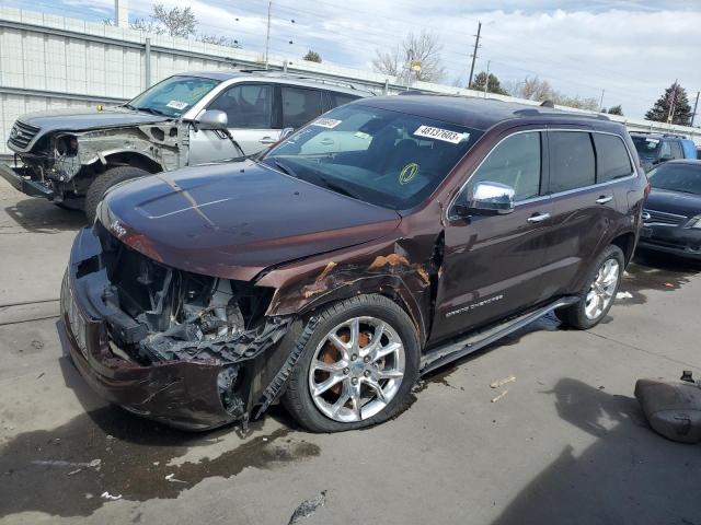 1C4RJFJG4FC862132 - 2015 JEEP GRAND CHER SUMMIT ბურგუნდია ფოტო 1