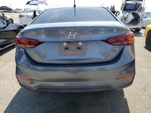 3KPC24A69LE126287 - 2020 HYUNDAI ACCENT SE BLUE photo 6