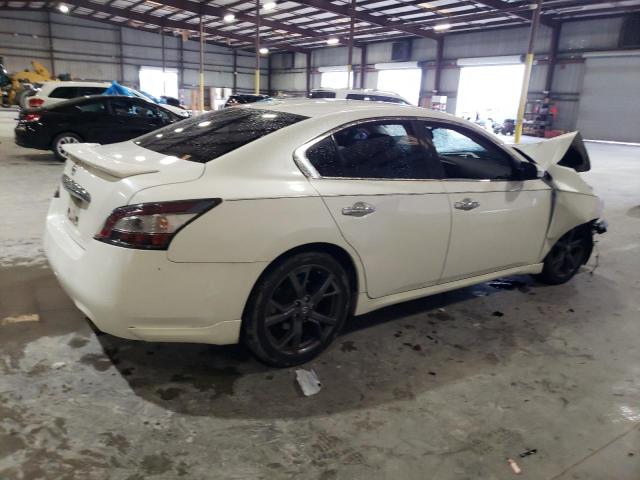 1N4AA5APXEC460336 - 2014 NISSAN MAXIMA S WHITE photo 3