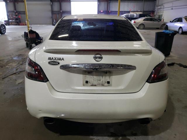 1N4AA5APXEC460336 - 2014 NISSAN MAXIMA S WHITE photo 6