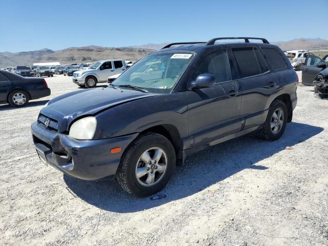 KM8SC13D85U947531 - 2005 HYUNDAI SANTA FE GLS BLUE photo 1