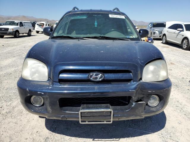 KM8SC13D85U947531 - 2005 HYUNDAI SANTA FE GLS BLUE photo 5