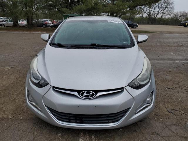 5NPDH4AE3FH605041 - 2015 HYUNDAI ELANTRA SE SILVER photo 5