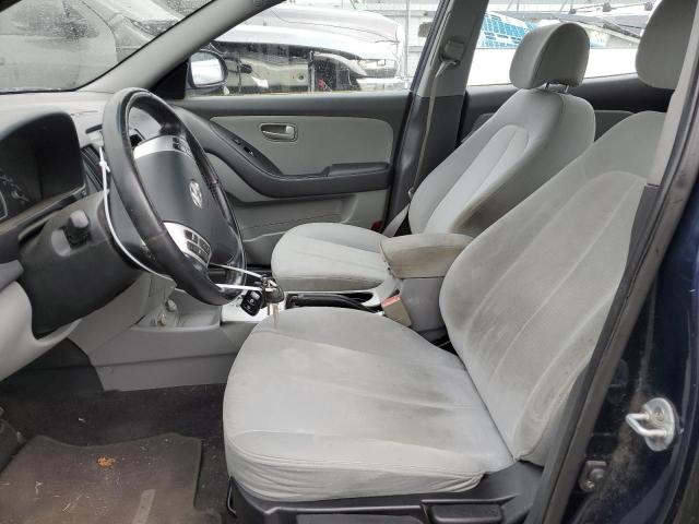 KMHDU46D29U598360 - 2009 HYUNDAI ELANTRA GLS BLUE photo 7