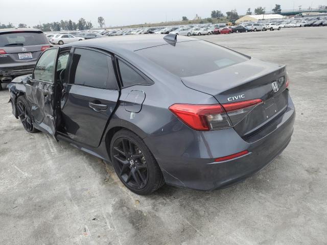 2HGFE2F59NH510698 - 2022 HONDA CIVIC SPORT 灰色 照片 2