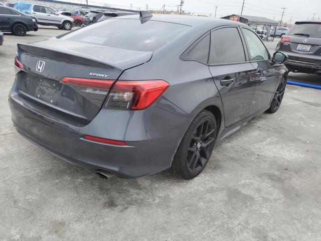 2HGFE2F59NH510698 - 2022 HONDA CIVIC SPORT 灰色 照片 3