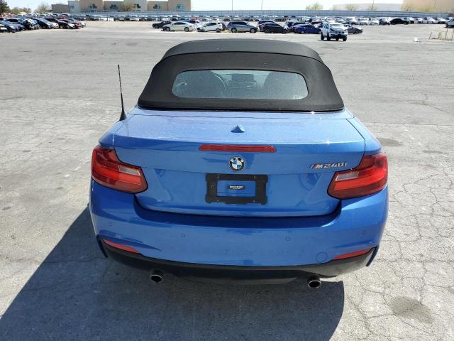 WBA2L1C39HV666538 - 2017 BMW M240I أزرق صورة 6