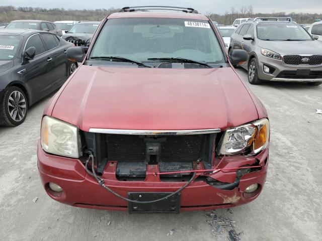 1GKDT13S222450921 - 2002 GMC ENVOY RED photo 5