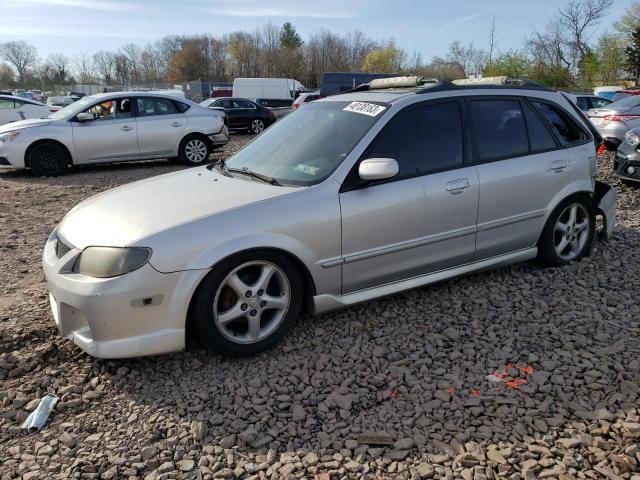 JM1BJ246421509750 - 2002 MAZDA PROTEGE PR5 SILVER photo 1