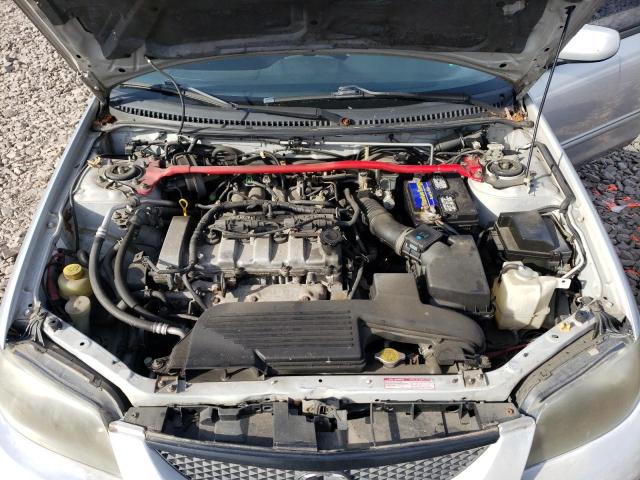 JM1BJ246421509750 - 2002 MAZDA PROTEGE PR5 SILVER photo 11