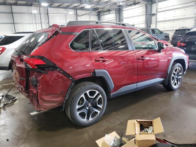 2T3J1RFV9KC003083 - 2019 TOYOTA RAV4 ADVENTURE BURGUNDY photo 3