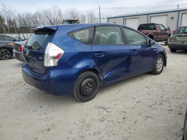 JTDZN3EU5D3199234 - 2013 TOYOTA PRIUS V BLUE photo 3