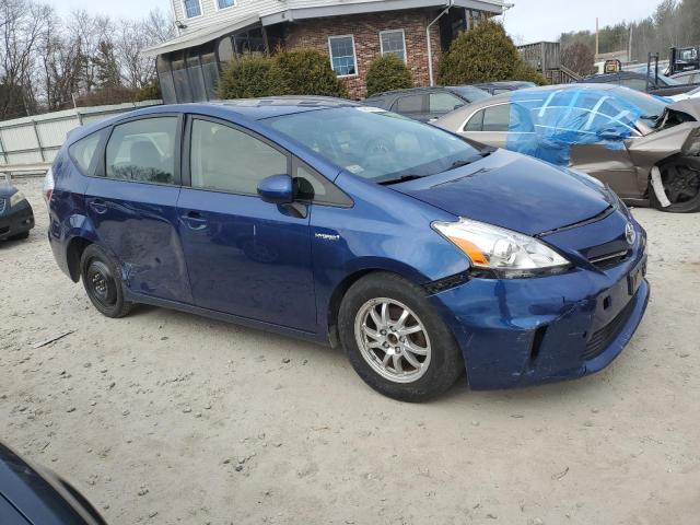 JTDZN3EU5D3199234 - 2013 TOYOTA PRIUS V BLUE photo 4