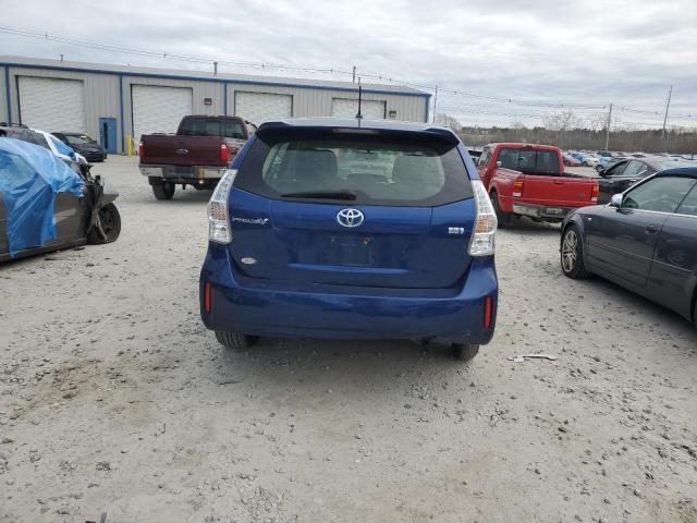 JTDZN3EU5D3199234 - 2013 TOYOTA PRIUS V BLUE photo 6