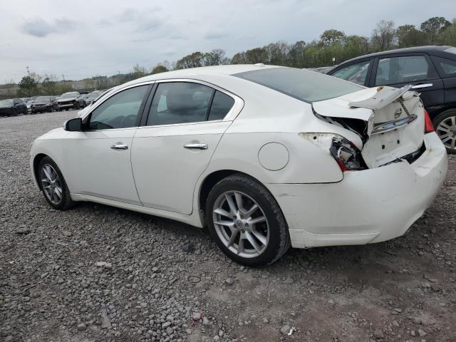 1N4AA5AP3AC828608 - 2010 NISSAN MAXIMA S WHITE photo 2