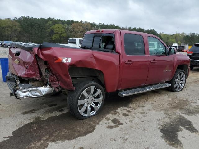 2GCEK13M871554258 - 2007 CHEVROLET SILVERADO K1500 CREW CAB BURGUNDY photo 3