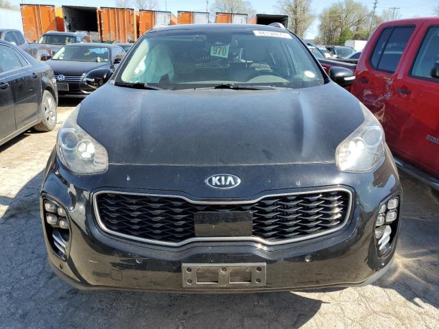 KNDPRCA60H7250799 - 2017 KIA SPORTAGE SX BLACK photo 5