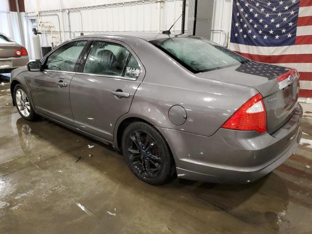 3FAHP0JA8BR201868 - 2011 FORD FUSION SEL GRAY photo 2