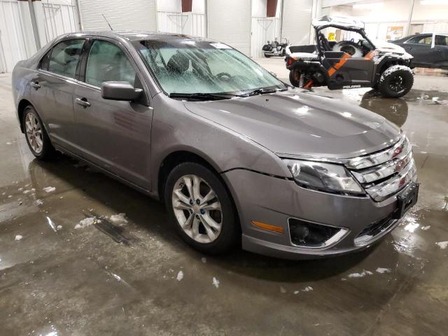 3FAHP0JA8BR201868 - 2011 FORD FUSION SEL GRAY photo 4