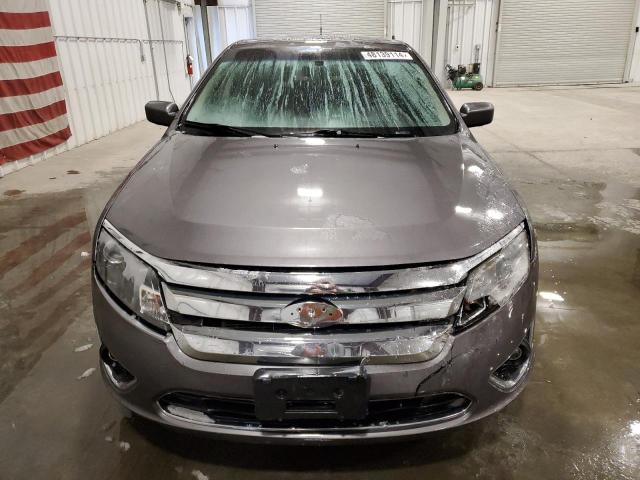 3FAHP0JA8BR201868 - 2011 FORD FUSION SEL GRAY photo 5