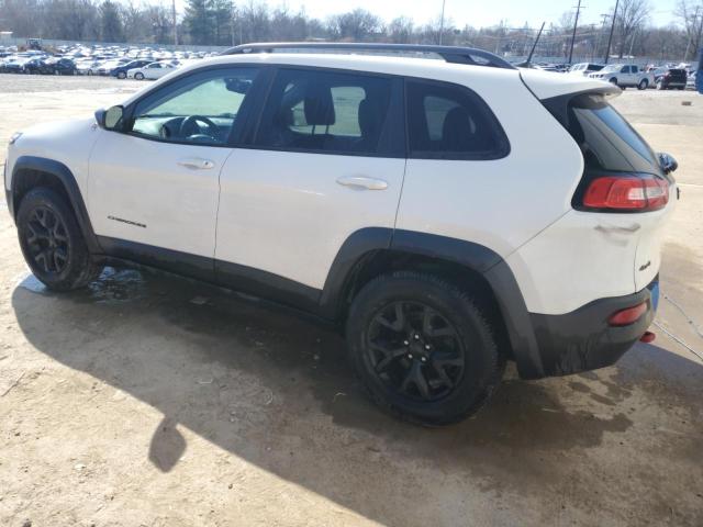1C4PJMBS3GW242693 - 2016 JEEP CHEROKEE TRAILHAWK WHITE photo 2