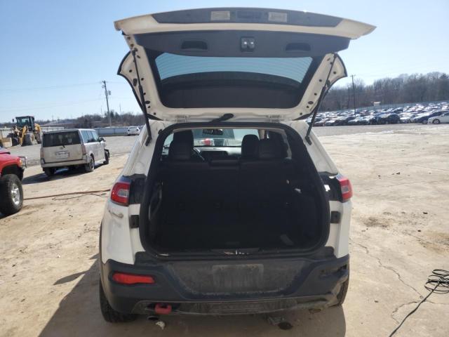 1C4PJMBS3GW242693 - 2016 JEEP CHEROKEE TRAILHAWK WHITE photo 6