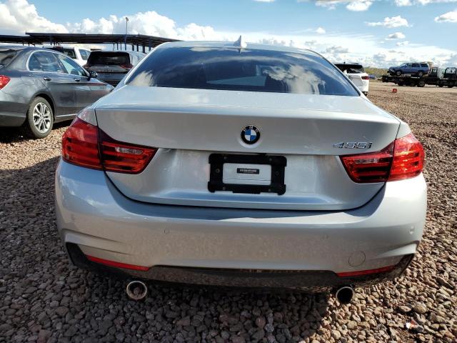 WBA3R1C55EF729029 - 2014 BMW 435 I SILVER photo 6