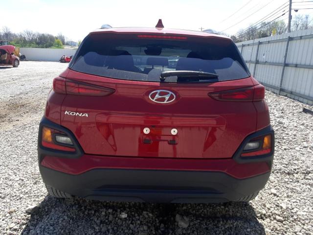 KM8K62AA9MU686074 - 2021 HYUNDAI KONA SEL PLUS RED photo 6